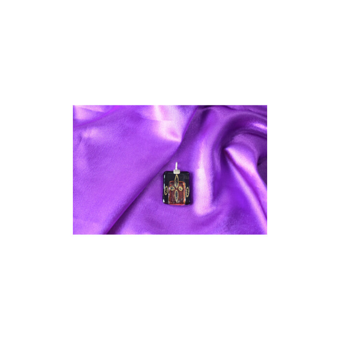 925 Sterling Silver Jewel Stone Enamel Pendant