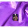 925 Sterling Silver Jewel Stone Enamel Pendant