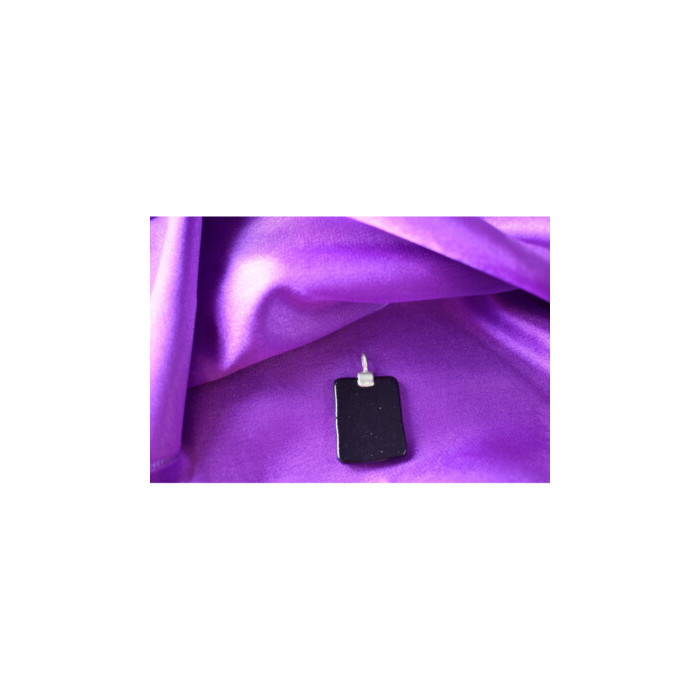 925 Sterling Silver Jewel Stone Enamel Pendant