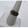 925 Sterling Silver Tourmaline Ring Size 8