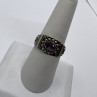925 Sterling Silver Tourmaline Ring Size 8