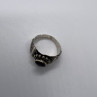 925 Sterling Silver Tourmaline Ring Size 8