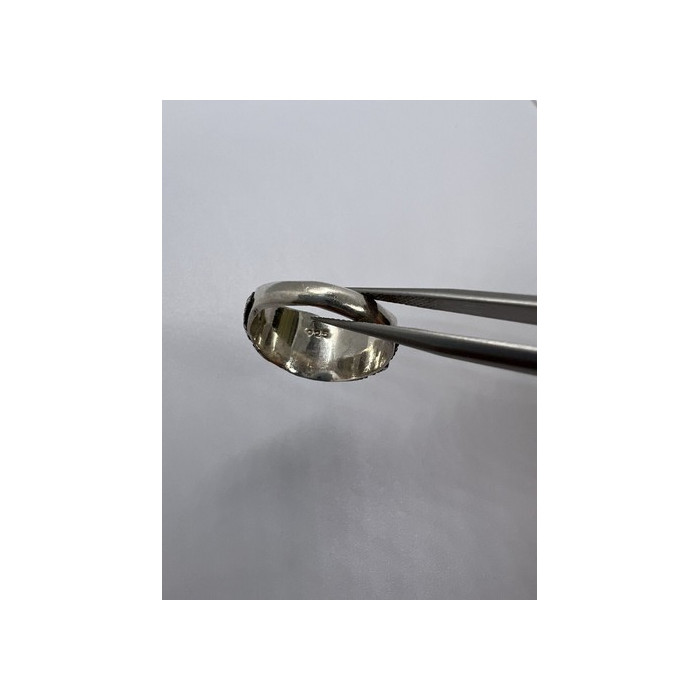 925 Sterling Silver Tourmaline Ring Size 8