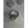 Shiny 925 Sterling Silver Cz Ring Size 10