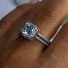 Shiny 925 Sterling Silver Cz Ring Size 10