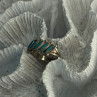 Vintage 925 Sterling Silver Turquoise Ring Size 6