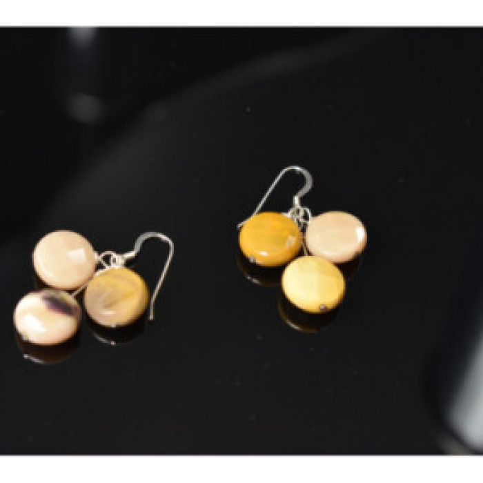 925 Sterling Silver Jasper Earrings