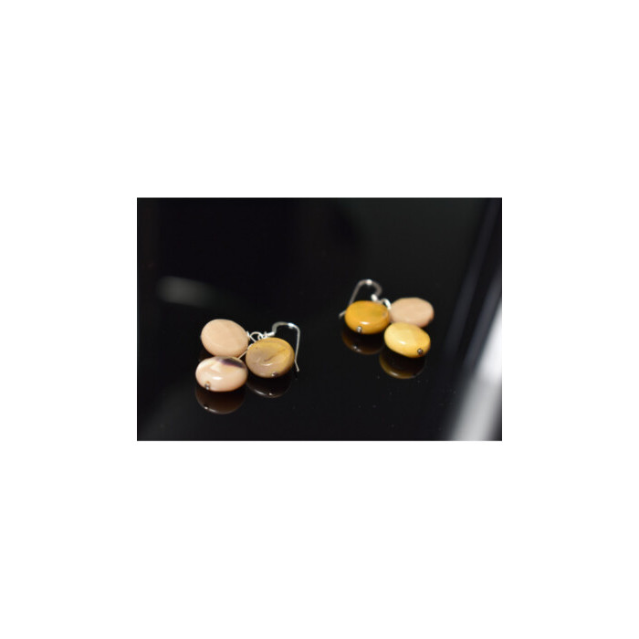 925 Sterling Silver Jasper Earrings