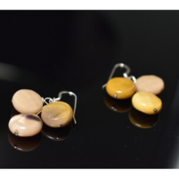 925 Sterling Silver Jasper Earrings