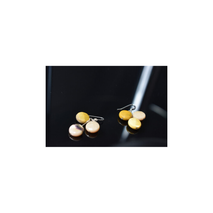 925 Sterling Silver Jasper Earrings