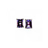925 Sterling Silver Amethyst Stud Earrings
