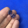 925 Sterling Silver Amethyst Stud Earrings