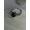 925 Sterling Silver Spinel & Beryl Ring Size 7