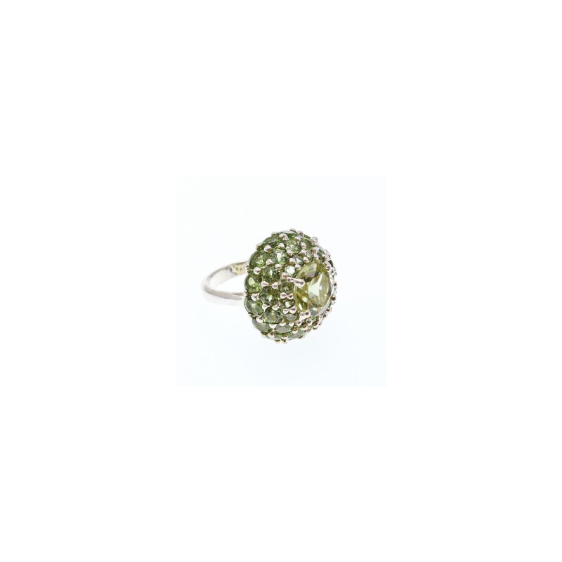 925 Sterling Silver Peridot 