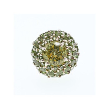 925 Sterling Silver Peridot 