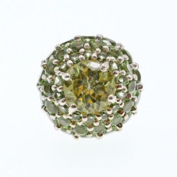 925 Sterling Silver Peridot 