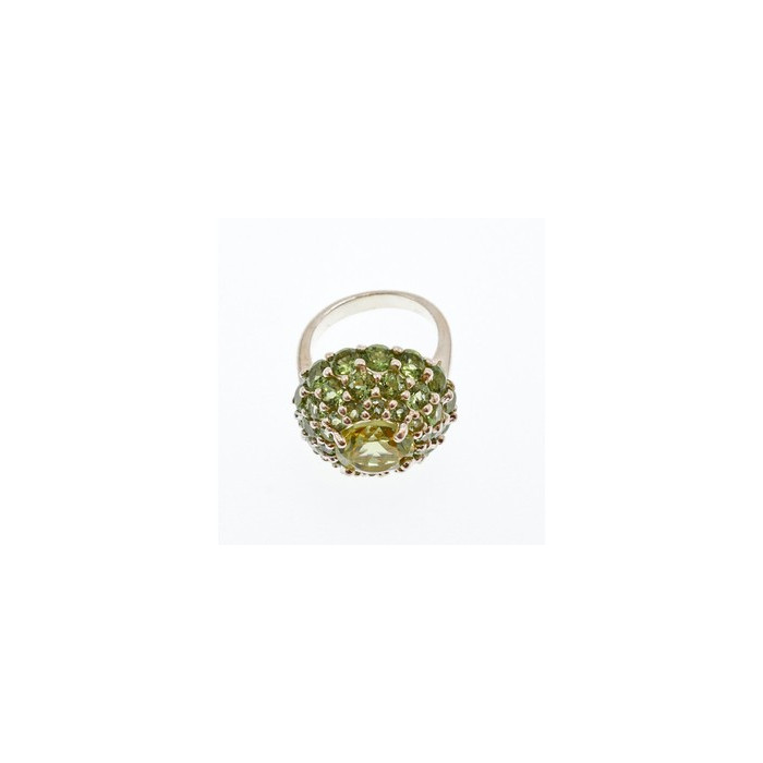 925 Sterling Silver Peridot 