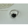 925 Sterling Silver Black Onyx Ring Size 8
