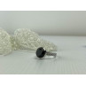 925 Sterling Silver Black Onyx Ring Size 8