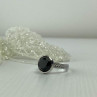 925 Sterling Silver Black Onyx Ring Size 8