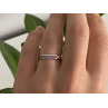 925 Sterling Silver Pink Spinel Ring Size 6