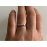 925 Sterling Silver Pink Spinel Ring Size 6