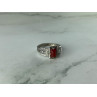 Vintage 925 Sterling Silver Agate Ring Size 5.5