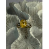 925 Sterling Silver Citrine & Beryl Ring Size 7