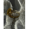 925 Sterling Silver Citrine & Beryl Ring Size 7