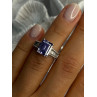 925 Sterling Silver CZ Ring Size 6