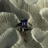 925 Sterling Silver CZ Ring Size 6