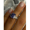 925 Sterling Silver CZ Ring Size 6