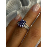 925 Sterling Silver CZ Ring Size 6