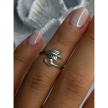 925 Sterling Silver Abalone Ring Sizable 5