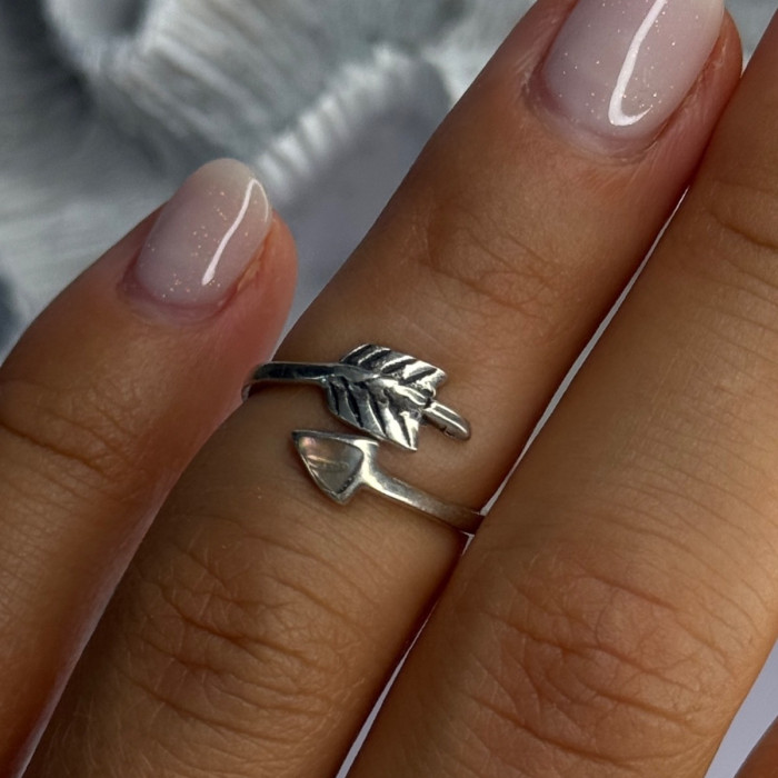 925 Sterling Silver Abalone Ring Sizable 5