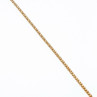 925 Sterling Silver Gold Plated Bracelet Italy Size 7.3 In