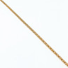 925 Sterling Silver Gold Plated Bracelet Italy Size 7.3 In