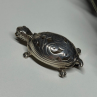 925 Sterling Silver Turtle Brooch