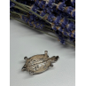 925 Sterling Silver Turtle Brooch