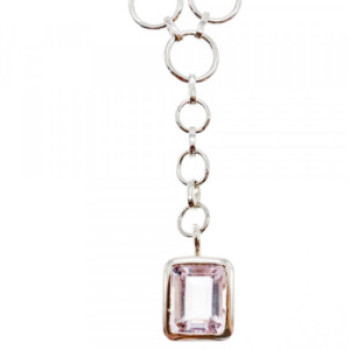 925 Sterling Silver Tanzanite Necklace