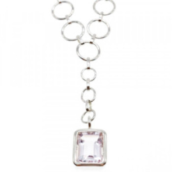 925 Sterling Silver Tanzanite Necklace