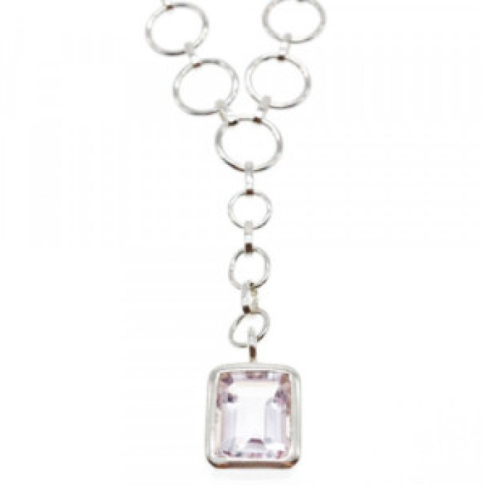925 Sterling Silver Tanzanite Necklace