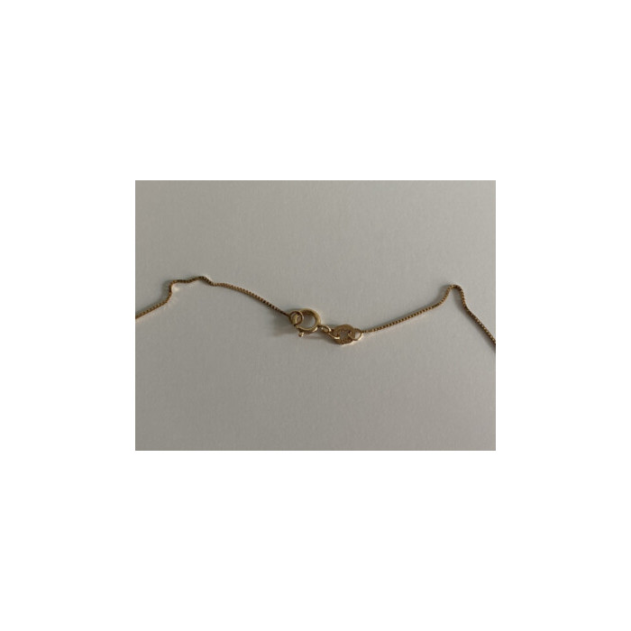 14K YELLOW GOLD TANZANITE & WHITE SAPPHIRE CHAIN WITH PENDANT