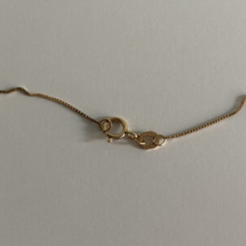14K Yellow Gold Tanzanite & White Sapphire Chain With Pendant