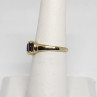 10K 417 Yellow Gold & Garnet Ring MW Size 6
