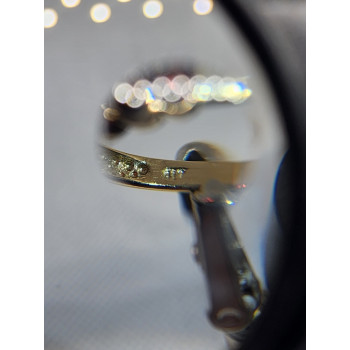 10K 417 YELLOW GOLD & GARNET RING MW SIZE 6