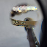 10K 417 Yellow Gold & Garnet Ring MW Size 6