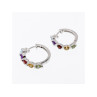 925 STERLING SILVER MULTI GEMSTONES 