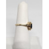 10K YELLOW GOLD SAPPHIRE & DIAMONDS RING  SIZE 5.5