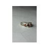 925 Sterling Silver Garnet Ring Size 6.5